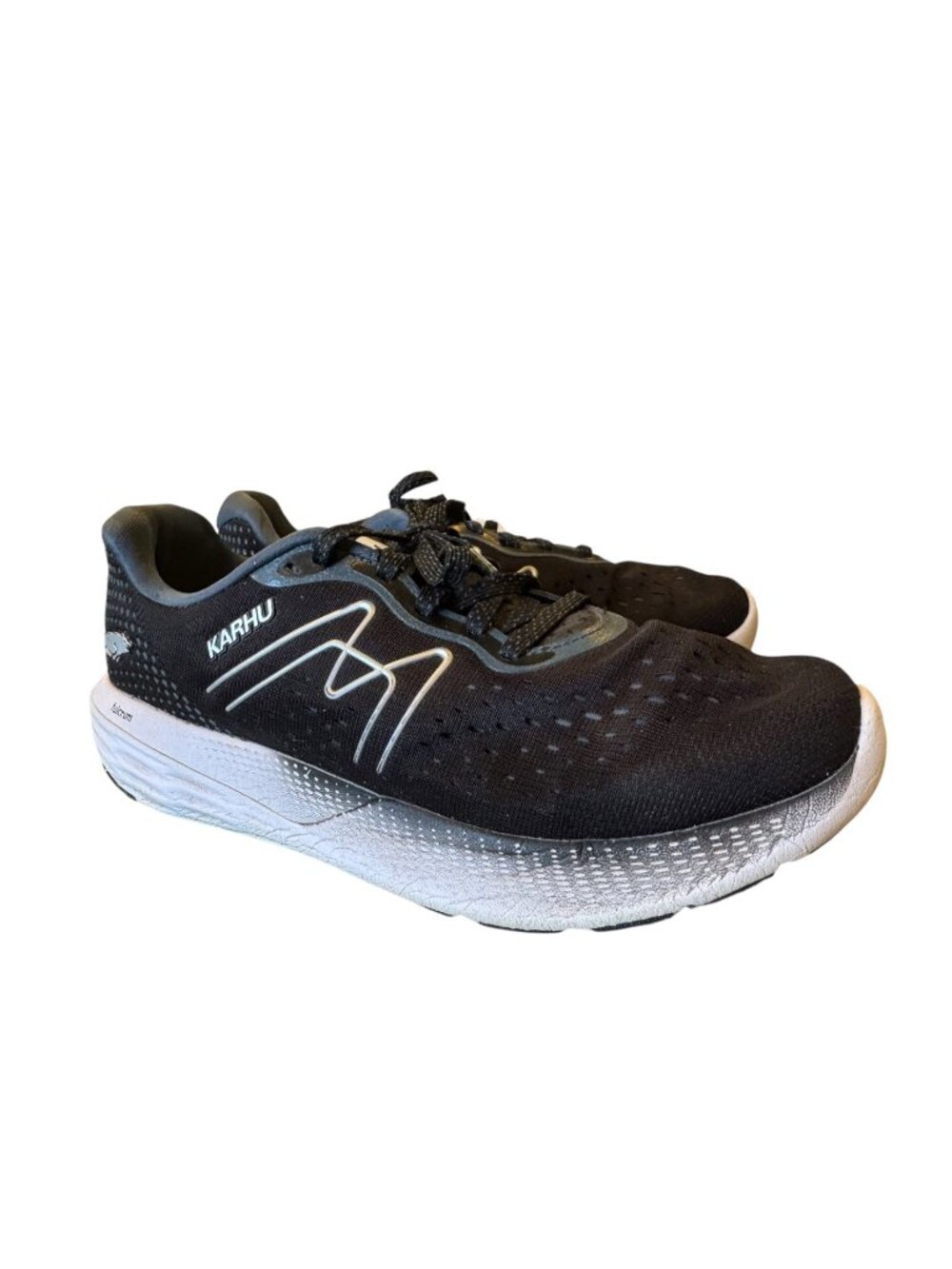 Karhu Ikoni Running Sneakers Women’s 8 Black Fulcrum Cushion Athletic Shoes